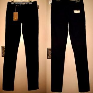 🆕 Paige Hidden Hills High Rise Skinny Black Jeans Size 24 NWT